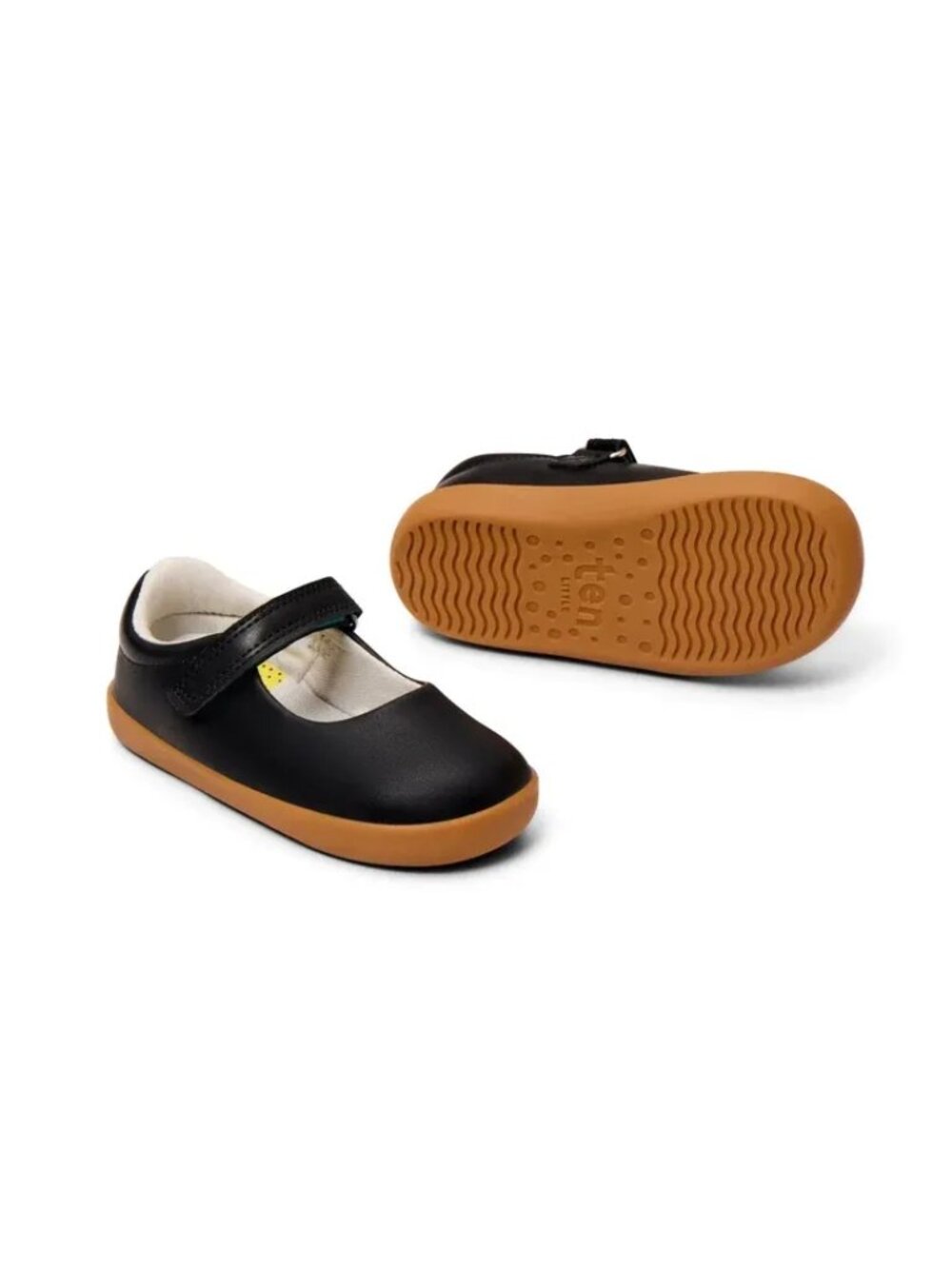 Ten Little Black Mary Jane Sneakers, Size 9